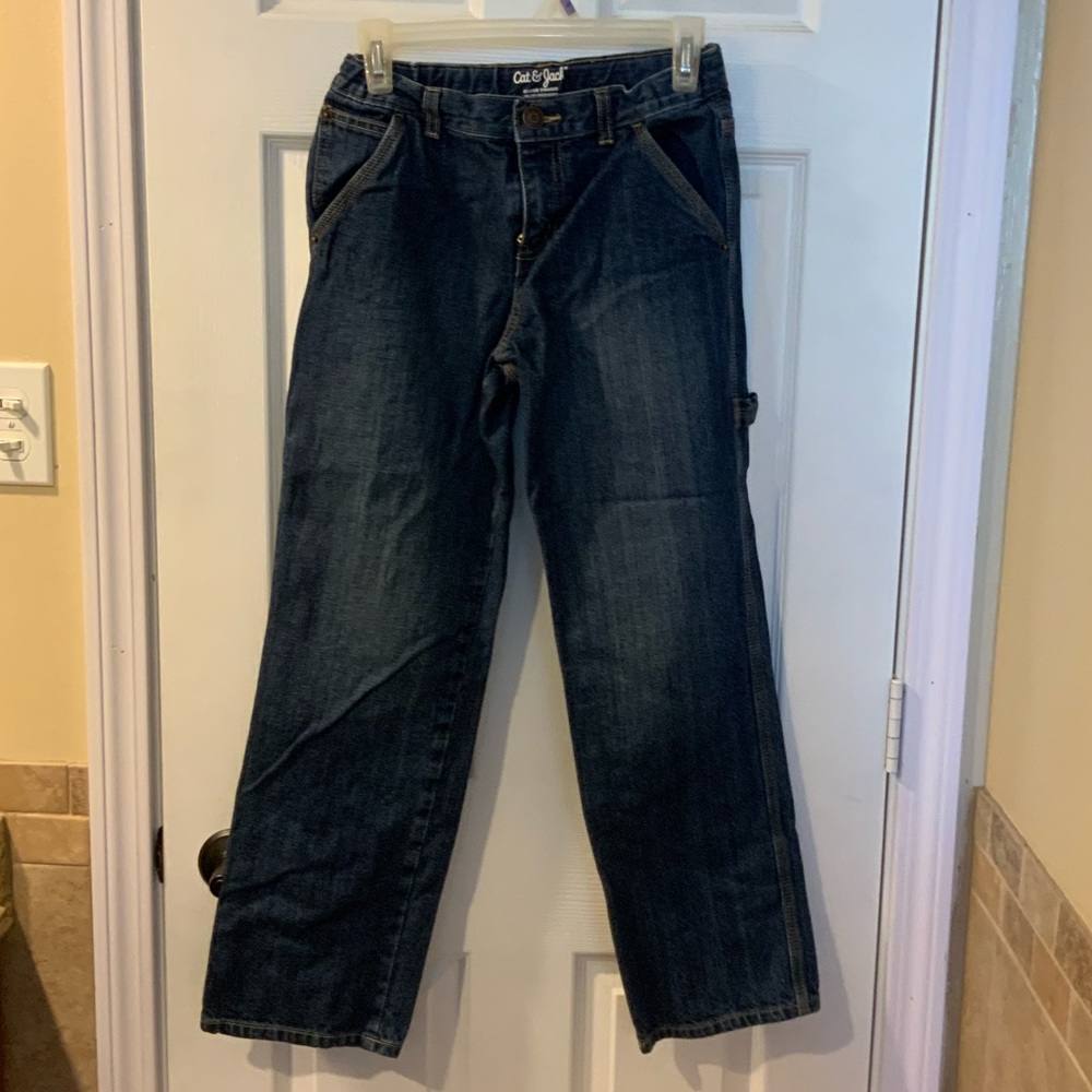 Boys Cat & Jack Straight Carpenter Jeans 14